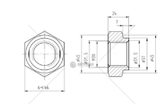 Matice, uchyceni pruziny CSY AZBP-0009