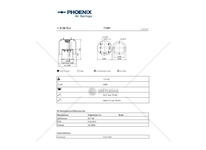 Mech, pneumaticke odpruzeni PHOENIX 1D28D-2