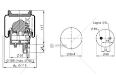 Mech, zaveseni kabiny PHOENIX C075185PHX