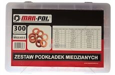 Měděná podložka, sada 300ks MAR-POL