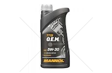 Motorový olej -  5w30 mannol 7715 longlife 504/507 (7715 o.e.m. for vw, audi, skoda) 1l 7715-1