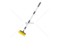 Mycí kartáč teleskopický 160cm s hlíníkovou výsuvnou rukojetí