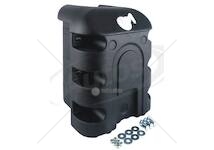 Nádrž na vodu 30l s dávkovačem mýdla, černá / 350x360x430 - bez držáku 0096594_A