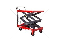 Nůžkový zvedací stůl 300 kg, zdvih 129 cm, pojízdný - MAR-POL