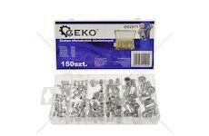 Nýtovací matice hliníkové 150 ks - GEKO