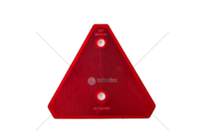 Odrazka červená trojúhelník UT125