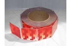 Páska reflexní červená 50MM ORAFOL  TWY041/PLANDEKA
