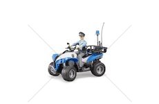 Policejní čtyřkolka s figurkou policisty BRUDER