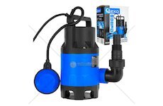 Ponorné kalové čerpadlo 400 W s plovákem, plastové, mini - GEKO