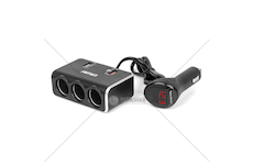 Prodlužovací zásuvka 2x USB0A QC3.0 12/24V 120W 80cm AMiO-04364