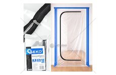 Protiprachové dveře se zipem C, 220×120 cm – GEKO