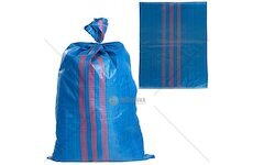 Pytel polypropylenový 65x105 cm, 50 kg, modro-červený - GEKO