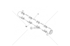 Rotor mulčovače MU3600 E95300452