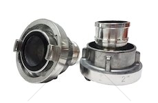 Rychlospojky pro požární hadice, 2ks, 52mm (2"), prodloužené, leštěné MAR-POL