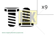 Sada sroubu, setrvacnik vw transporter t4 90> sada WLUK 411014510