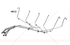 Sada vysokotlakého vedení, vstřikovací systém   06.0124.012