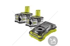 Set akumulátor + nabíječka RC18150-250 Ryobi, 18V, 2x 5,0Ah