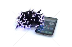 Smart WiFi řetěz RXL 378, barevný s různými efekty, 198 LED RETLUX