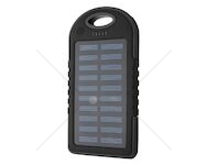 Solární powerbanka 5000mAh s LED svítilnou