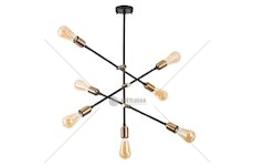 Stropní světlo, lustr 10350 Black Antique 230V, E27 - OPVIQ CHANDELIER BESTE