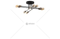 Stropní světlo, lustr 1322 Black 230V, E27 - OPVIQ CHANDELIER EXHAUST