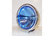 Světlomet halogen dálkový prům. 215 modrý s ledkami