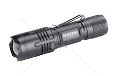 Svítilna 400lm, zoom, USB nabíjení, CREE XTE 5W EXTOL LIGHT