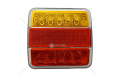 Svítilna zadní LED 12V 110x98mm - přívěsný vozík, přívěs