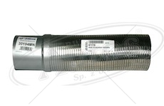 Trubka výfuku - pružný díl 110x415 s koncovkou man tga,tgs,tgx euro 4 0071716_A