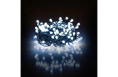 Vánoční řetěz cherry 8 funkcí, 100LED, 10+5m, časovač RXL 264 Kul. CW TM RETLUX