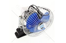 Ventilátor 12V 203mm otočný s klipsem