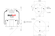 Vlnovec pérování kompletní - železný zvon pn scania 94,114,124,144 0045415_A