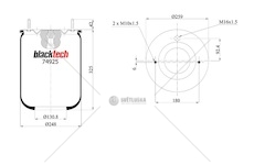 Vlnovec pérování rml 74925 bez zvonu pn volvo fh12  0145537_A