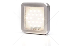 Vnitřní osvětlení svítilny LED bílá 12V čtvercová WAS LW11/989