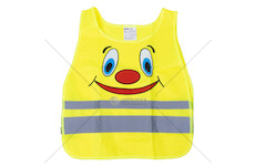 Výstražná vesta dětská žlutá SVK-04 s certifikátem
