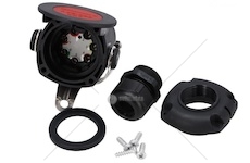 WTYCZKA ABS/EBS 24V 7-POLOWE NA SRUBKI HERTH 51305554