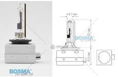 Žárovka výbojka 85v/35w d1r pk32d-3 4300k bixenon 0211009_A