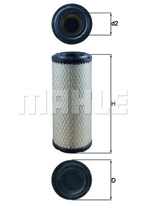 Vzduchový filtr MTX MTX384