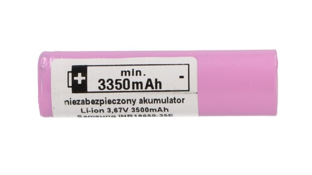 AKUMULATOR 3,7V 3500MAH 18650 LI-ION SAMSUNG LXB35Q