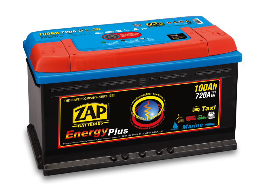 Autobaterie 12V 100AH ZAP ENERGY ZAP 96007 (352x175x190)