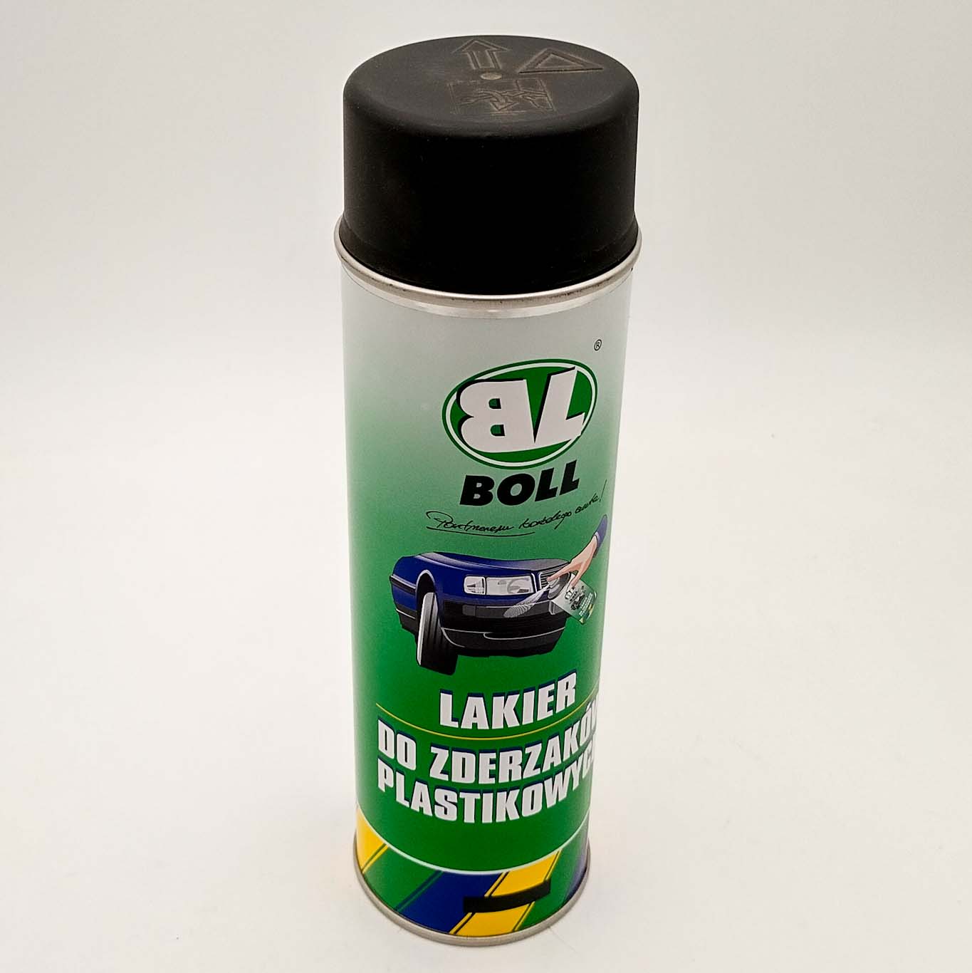 Autolak 500ml černý na nárazníky BOLL 001016