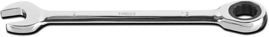 Klíč očko-plochý 10MM s chrastítkem NEO NEO09-064