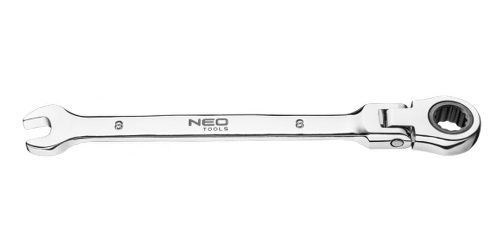 Klíč očko-plochý ráčnový s kloubem 13MM NEO NEO09-055