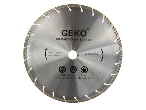 GEKO G00209 Diamantový řezný kotouč, 350x32mm