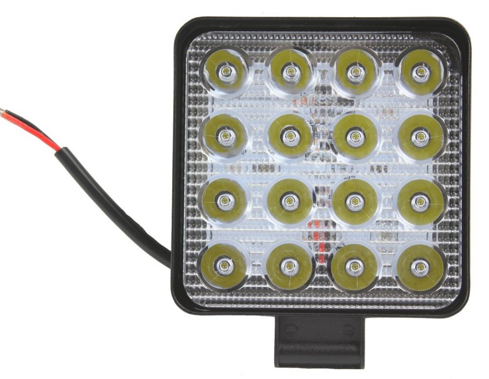 LED prostorové světlo 12/24V, 16xLED, čtvercové KAXL, , ,