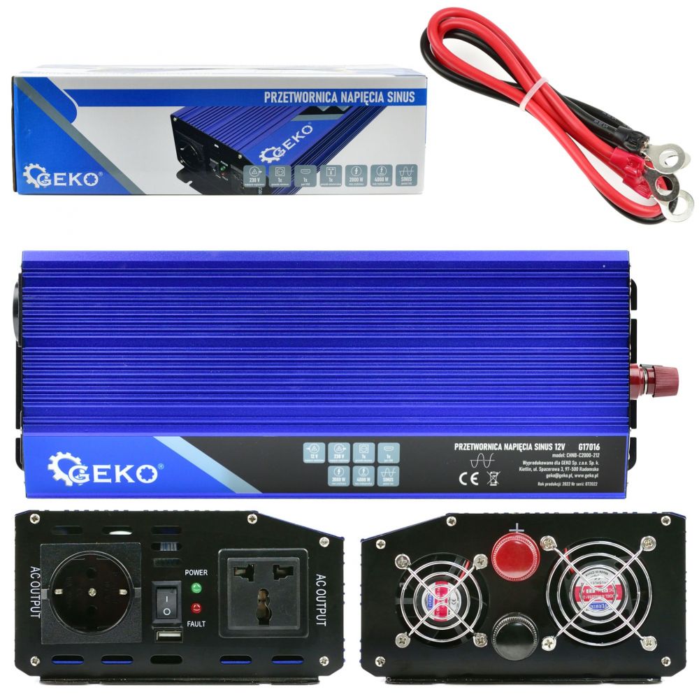 GEKO SINUS 12V/230V 2000/4000W G17016