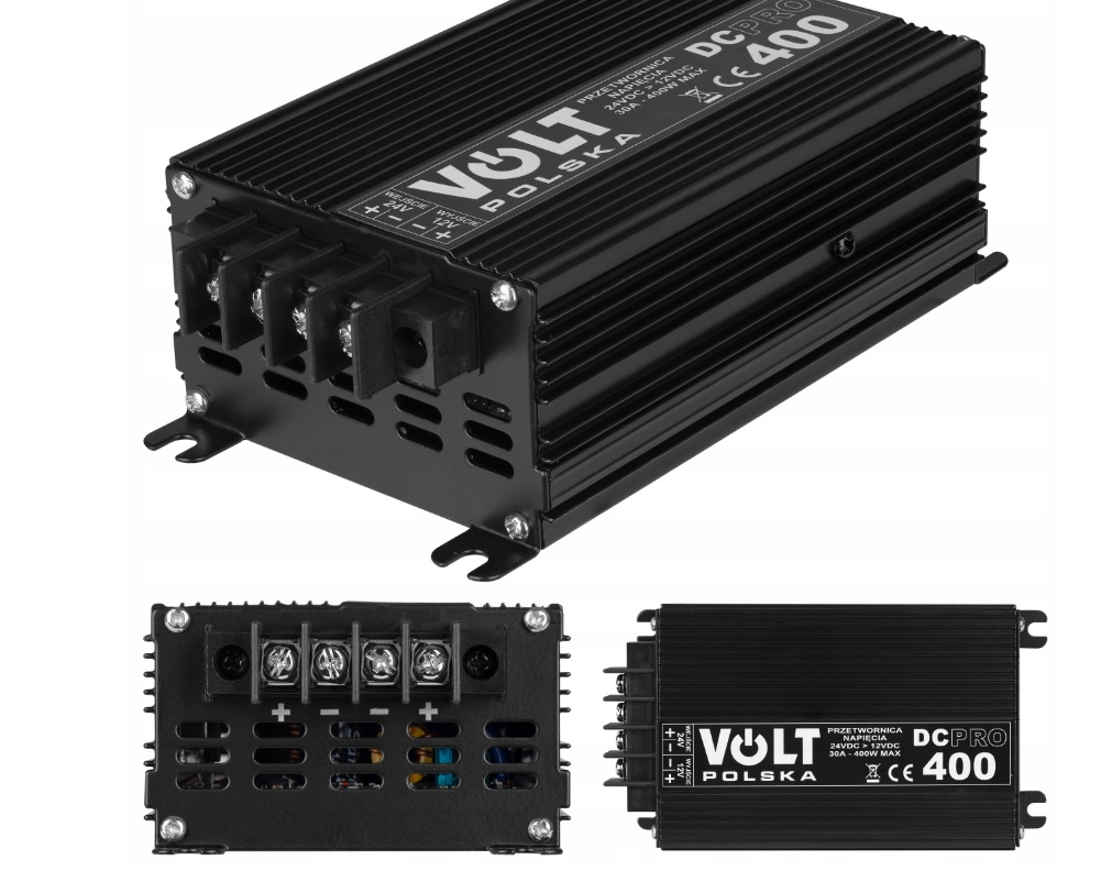 Měnič napětí 24V-12V 30A 400W VOLT