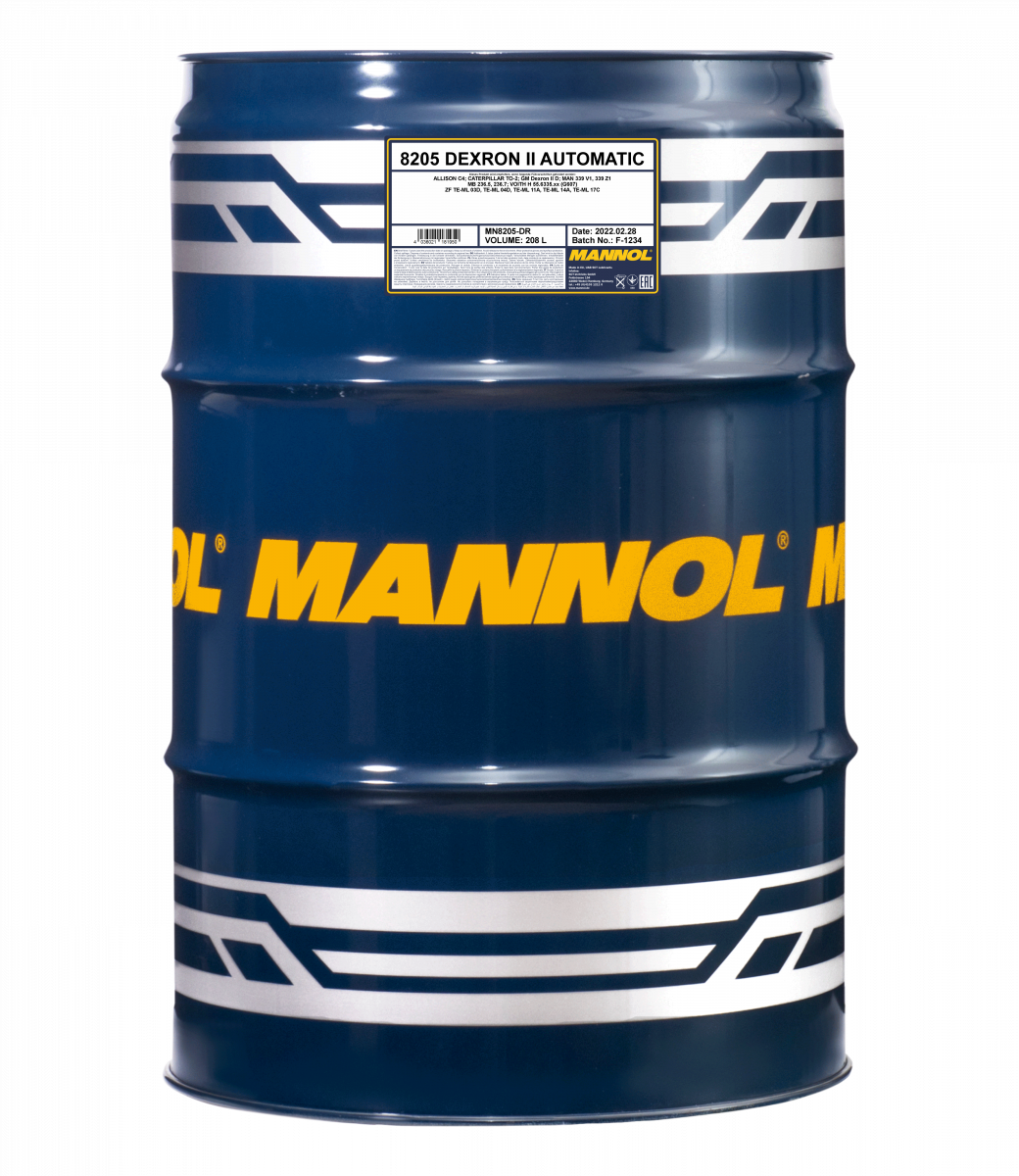 Olej do převodovky ATF II D 208L MANNOL MN8205-DR, , ,