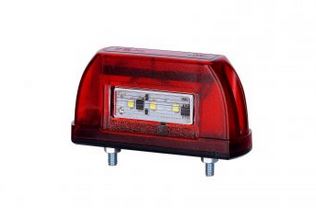 Osvětlení SPZ LED červená HORPOL LTD669