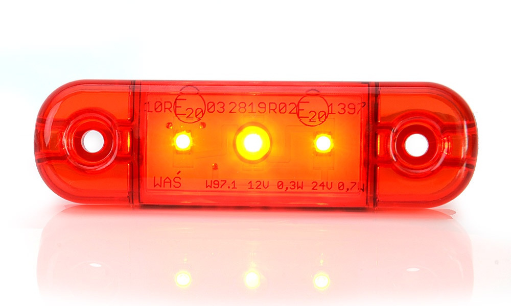 Poziční svítilna LED zadní červená W97.1/709